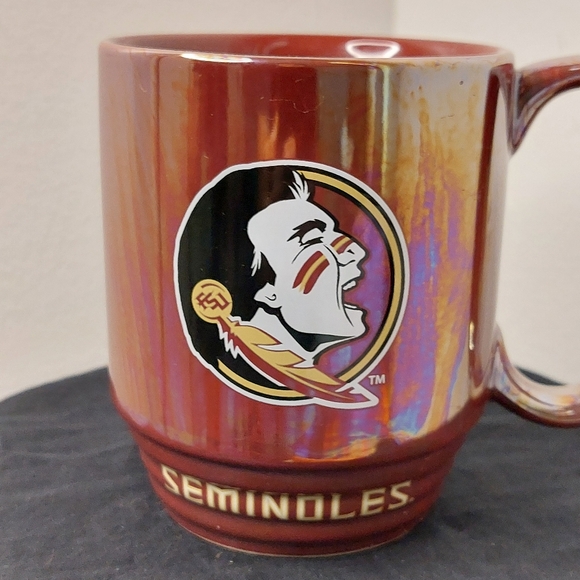 Florida State Seminoles Iridescent Maroon Coffee Mug 16 oz The Memory Co. New - Picture 4 of 7